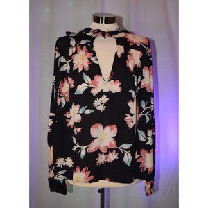 Billabong Floral Blouse size small